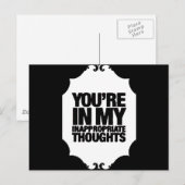 ongepast briefkaart (Voorkant / Achterkant)