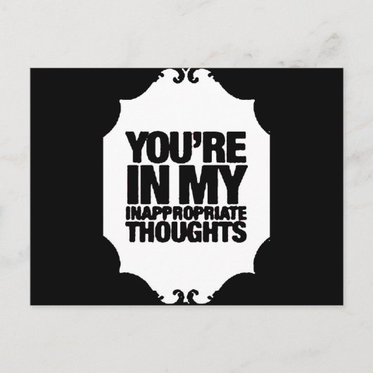 ongepast briefkaart (Voorkant)