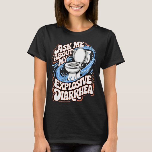 Ongepast Gênant Humor T-shirt (Voorkant)