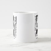 Ongepast huwelijksdag voorstel - grappig grote koffiekop (Voorkant)