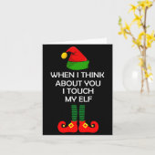 Ongepast Kerstshirt Grappig Kerstmis Kaart (Gele Bloem)