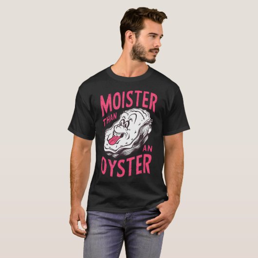 Ongepast schelpdiervocht dan een oesterplezier t-shirt (Voorkant volledig)