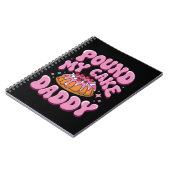 Ongepast Stamp Mijn Taart Papa Onbehoorlijk Notitieboek (Linkerzijde)