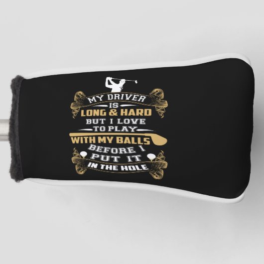 ongepaste golfafdekking golfheadcover (Voorkant)