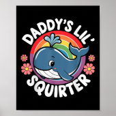 Ongepaste grappige Daddys Lil Squirter aan boord Poster (Voorkant)