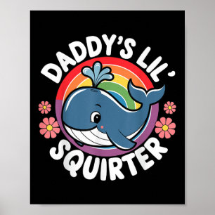 Ongepaste grappige Daddys Lil Squirter aan boord Poster