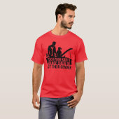 Ongepaste humor - uniek t-shirt (Voorkant volledig)