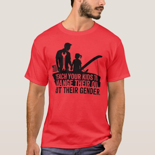 Ongepaste humor - uniek t-shirt (Voorkant)