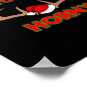 Ongepaste Kerst - dit is het seizoen om te worden Poster (Hoek)