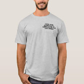 Ongepaste Opmopregel T-shirt (Voorkant)