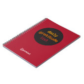 Ongepekeld Dankbaarheidsjournaal Notitieboek (Linkerzijde)