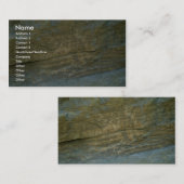 Ongepolijst granietsteen visitekaartje (Voorkant / Achterkant)