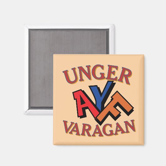 Onger Varagan magneet (Voorkant / Achterkant)
