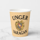 Ongere Varagan Papieren Beker (Achterkant)