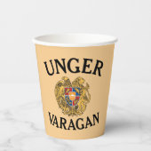 Ongere Varagan Papieren Beker (Voorkant)