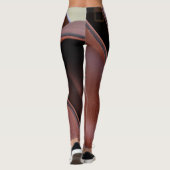 Ongeregen Leer Sensueel Chic Leggings (Achterkant)