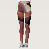Ongeregen Leer Sensueel Chic Leggings (Voorkant)