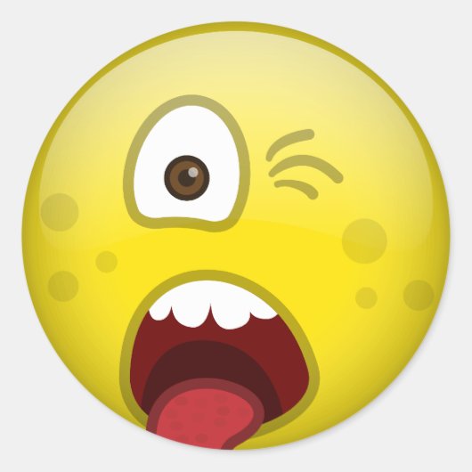 Ongerept Ronde Sticker (Voorkant)