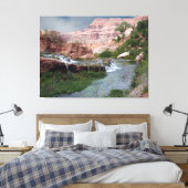 Ongerepte kunstafdrukken voor waterval op Canvas (Insitu (Slaapkamer))