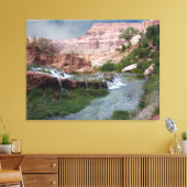 Ongerepte kunstafdrukken voor waterval op Canvas Afdruk (Insitu (Woonkamer))