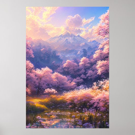 Ongerepte wildernis poster (Voorkant)