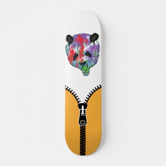 Ongeritst Mad Panda Persoonlijk Skateboard (Voorkant)
