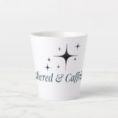 Ongerust en Gecaffeïneerde Mok (Voorkant)