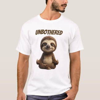 Ongeruste Chille Luiaard T-shirt