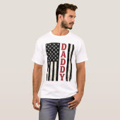 Ongeruste Daddy Amerikaanse Vlag Shirt Ontwerp_1 (Voorkant volledig)