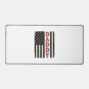 Ongeruste Daddy Amerikaanse Vlag T-Shirt Ontwerp_1 Bureaumat