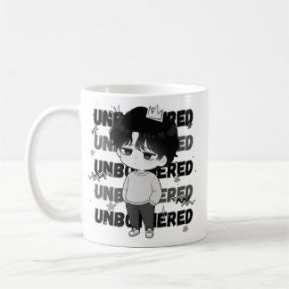 Ongeruste Kroon Herkenbare Chibi Grafische Illustr Koffiemok