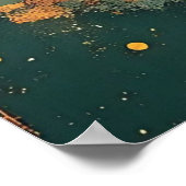 Ongeruste Muurkunst Poster (Hoek)