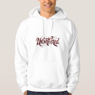 Ongeruste Rode Vloeibare Chroom 3D Metaalglans Hoodie
