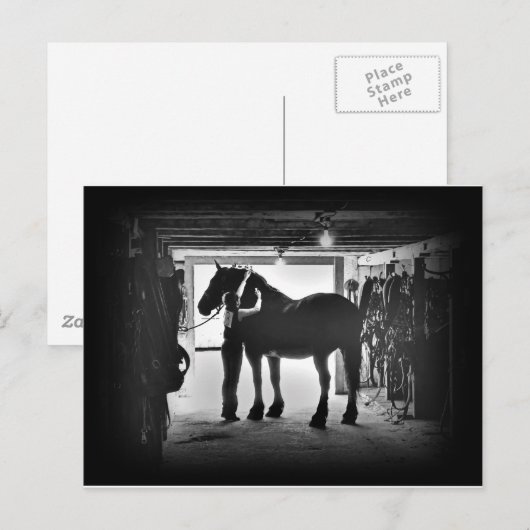 ongerustheid briefkaart (Voorkant / Achterkant)