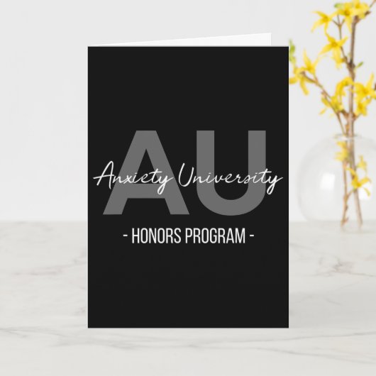 Ongerustheid University Honors Program Kaart (Gele Bloem)