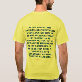 "Ongeschikt Advies " T-shirt (Achterkant)