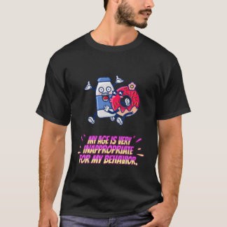 Ongeschikt voor mijn Gezegde Humor T-shirt