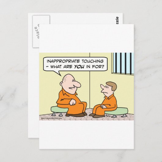 ongeschikte gevangenis briefkaart (Voorkant / Achterkant)