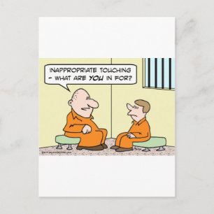 ongeschikte gevangenis briefkaart