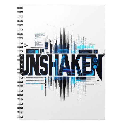 Ongeschokt Cyberpunk Notitieboek (Voorkant)