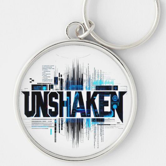 Ongeschokte Cyberpunk Sleutelhanger (Voorkant)