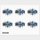 Ongeschokte Cyberpunk Sticker (Vel)