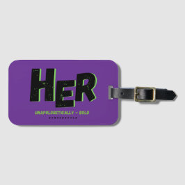 Ongeschonden HER Bagage Label