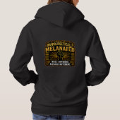 Ongeschonden Melanated Hoodie (Achterkant)