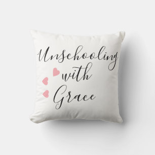 Ongeschoolde Moeder Grace Hearts Kussen