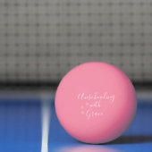 Ongeschoolde moeder Grace Hearts Pingpongbal (Net)