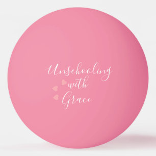 Ongeschoolde moeder Grace Hearts Pingpongbal