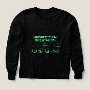 Ongeschreven Grootheid Neon Cyberpunk Meisjes T-sh