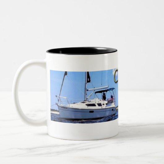 Ongeschreven mok koffie tijdlijn (Links)