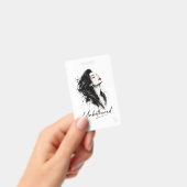 Ongestoord. Empowering Statement Aangepaste Badge (Handheld)